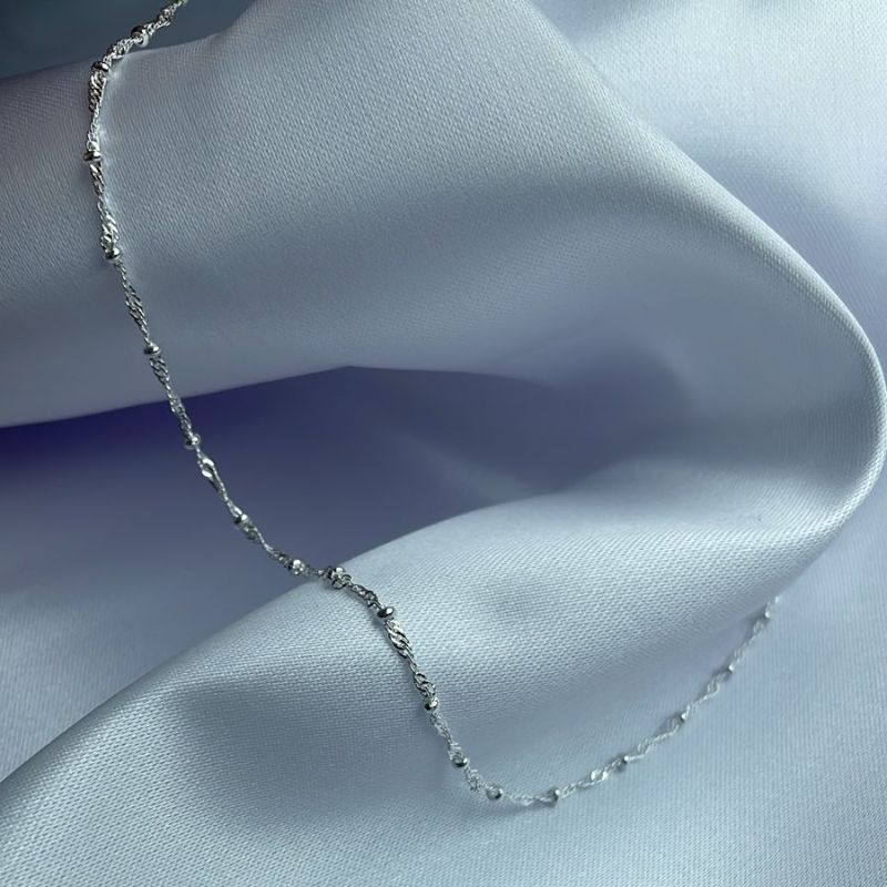 Colar Singapura e Esfera