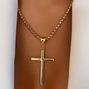 Colar Venez Cruz Lisa