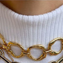 Colar Choker orgânica