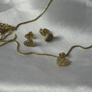 Conjunto Coração Zircônia