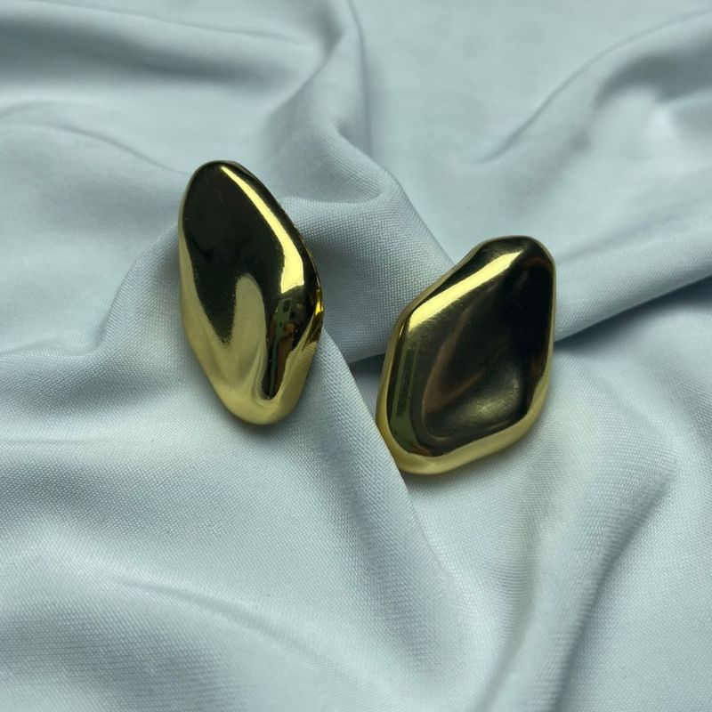 Brinco Argola Ondulada