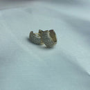 Brinco Argola Cravejada M