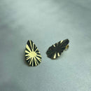 Brinco Gota Amassada