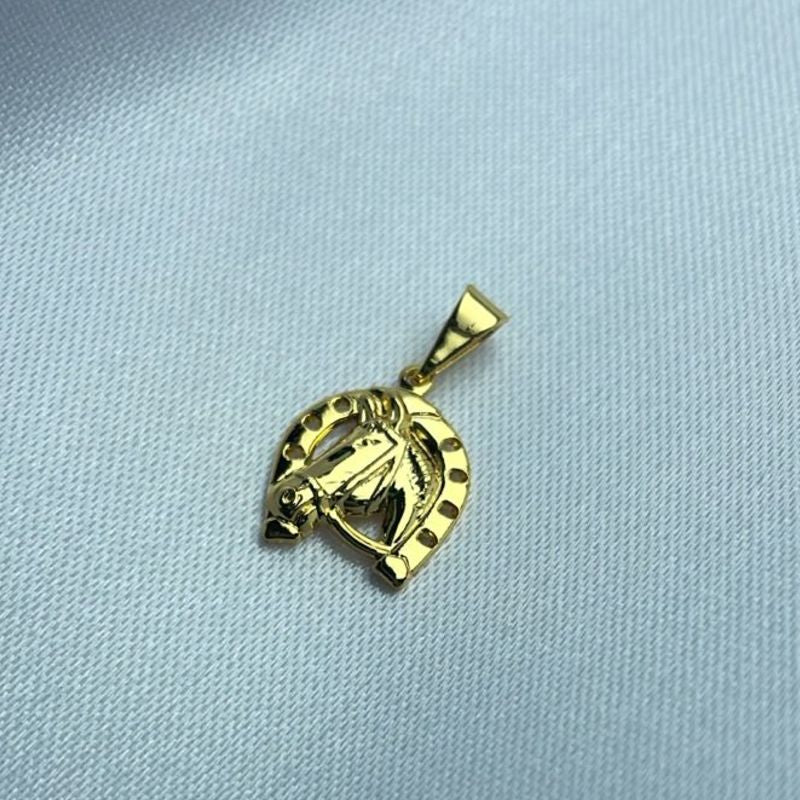 Pingente Cavalo com Ferradura