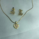 Conjunto Coração Pet Rosa