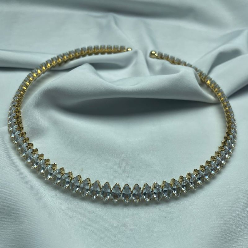 Choker Aro Cravejado