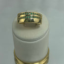 ANEL CRAVEJADO VERDE