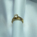 Anel Solitário e Aparador