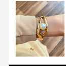 bracelete organico perola