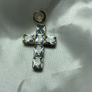 Pingente Cruz Carret Cristal
