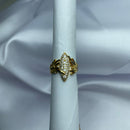 ANEL OVAL CRAVEJADO Nº:16