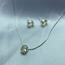 Conjunto Oval Citrino