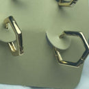 Brinco Argola  Hexagonal G