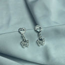 Brinco Borboleta Cristal