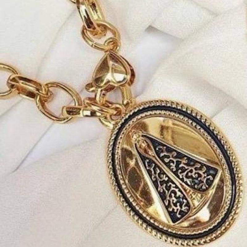 Colar Nossa Senhora Azul