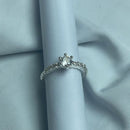 Anel Solitário Ponto de Luz