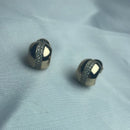 Brinco Argola Meio Cravejado