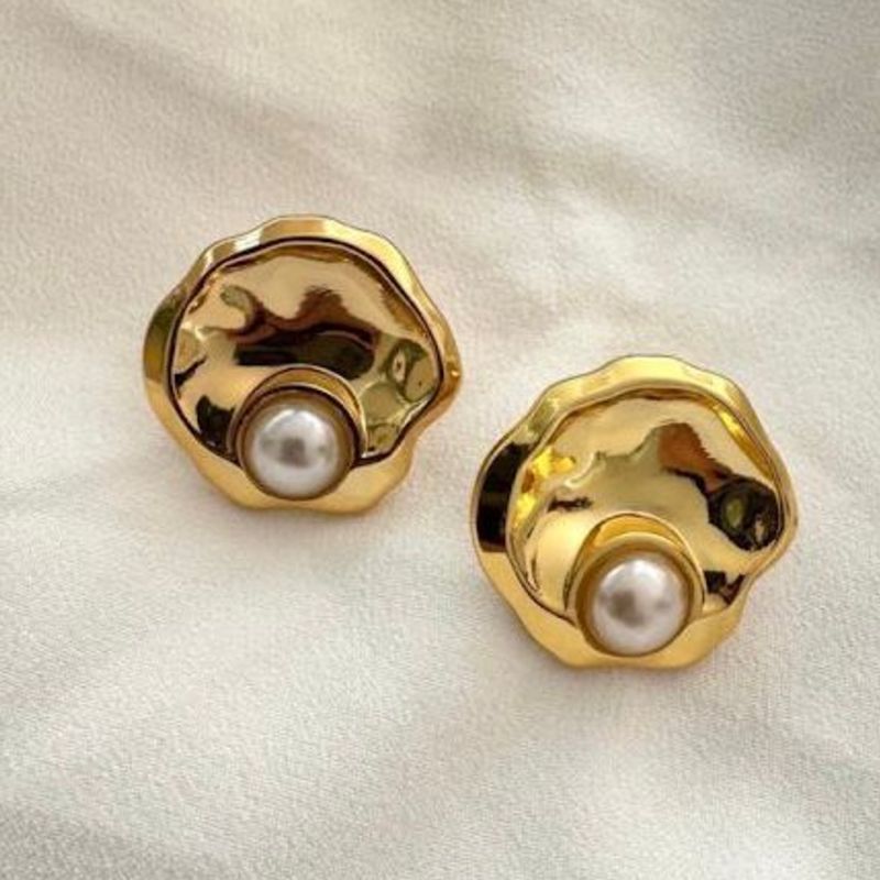 Brinco Ostra Com Pérola