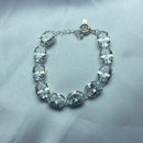 Pulseira Cristal Oval