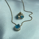 Conjunto Gota Acqua Escuro