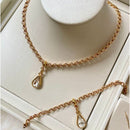 Conjunto gota ponto de luz