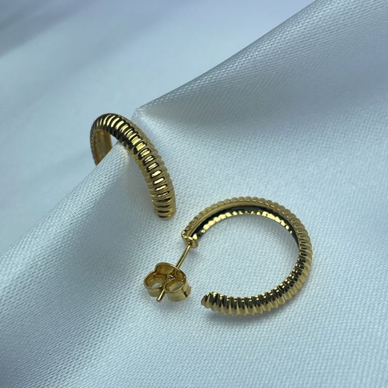 Brinco Argola Riscado