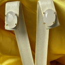 Brinco Cristal Oval