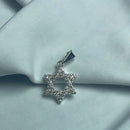 PINGENTE ESTRELA DE DAVI CRAVEJADA