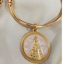 Bracelete Nossa Senhora Madrepérola