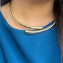 Colar Choker Aro Duplo